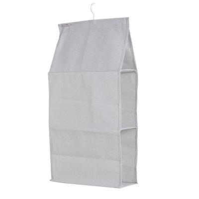 China Viable Bag Receives Hanging Bag To Save Space Wall Hanging Type Dust Proof Transparent Door Wardrobe Household for sale