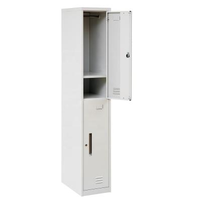 China Wholesale Item Adjustable Simple Steel Style Locker Cabinet Wardrobe Factory Modern Administrative Staff (Waist) Wardrobe for sale