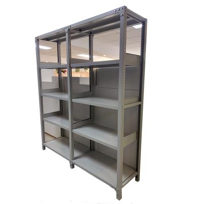 China Counters\Shoes\Cosmetics\Jewelry\Glass Display Customized 4 Tier Warehouse Rack System Light Duty Steel Rack Racks Storage Racks for sale