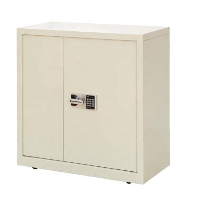 China Mobile Digital Combination Lock Filing Cabinet Coded Lock Metal Two Doors Confidential Cabinet for sale