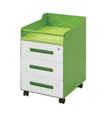 China Office Metal Puller Drawer Cabinet Multi Function Mobile Folder Steel Mobile Pedestal Cabinet Movable Pedestal for sale