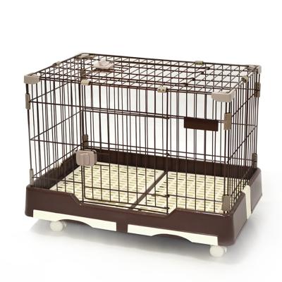 China 2022 Newly Design Breathable Pet Kennel Dog Cage Metal Wire Pet Shop Large Displays Cage Stainless Steel Dog Crate for sale