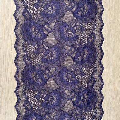 China Lowest Price 22.5cm Venus Stretch Knitting Lace Trim Viable Fashion Design for sale