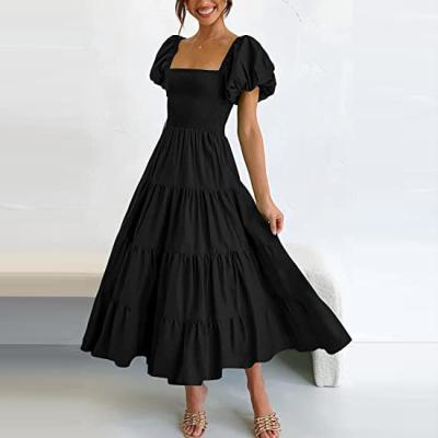 China Sexy Beach Wedding Midi Dress Backless Casual Women's Breathable Dresses For Summer Vacation for sale