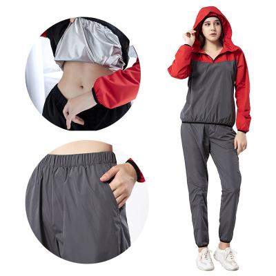 China Factory QUICK DRY Sauna Suit Women Weight Loss Boxing Gym Sweat Suits Workout Vest for sale