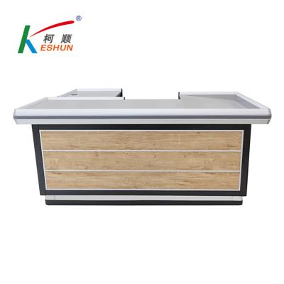 China Supermarket supermarket checkout counter for sale cashier desk cash register for sale