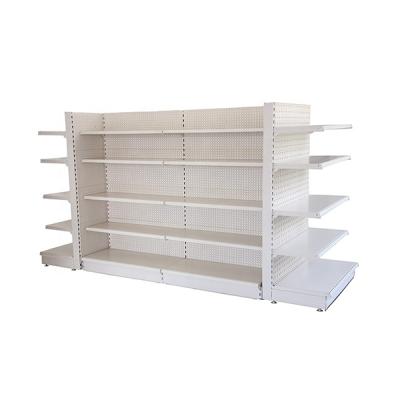 China Corrosion protection mini factory manufacturer metal supermarket shelf display rack shop use rack gondola rack and shelf for sale