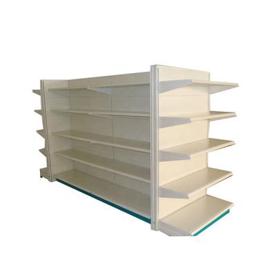 China Heavy Duty Corrosion Protection Manufacturing Supermarket Rack Gondola Supermarket Cold Rolled Steel Shelves for sale