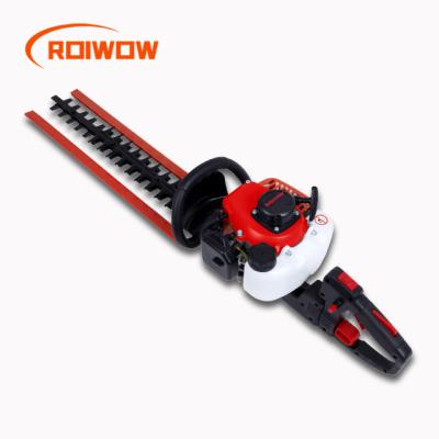 China Multiple Works 25.4cc Double Blades Petrol Hedge Trimmer Cordless Mini Petrol Hedge Trimmer 2 Stroke for sale