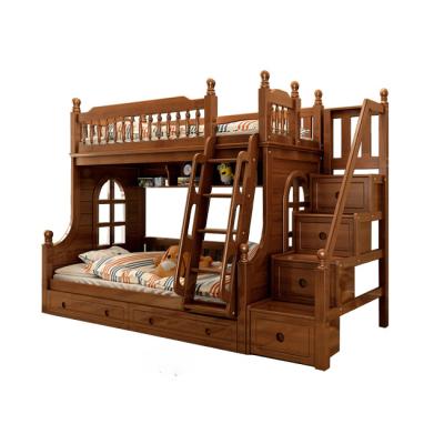 China Bunk Bed Solid Wood Bunk Bed Two Layer Bed Size Bed for sale