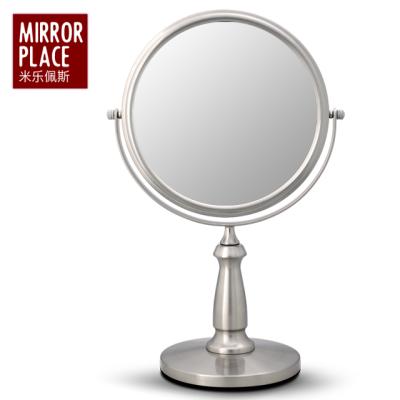 China Hotel Desk Magnifying Stainless Mirrors With Magnifying Mirror for sale