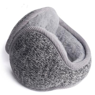 China Fashion\outdoor Windproof Plush Mink Warm Earmuffs Winter Men Knitted Comfortable Luxury Women\durable Ear Earmuffs Ear Protection for sale