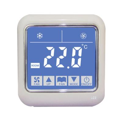 China Tuya HVAC Temperature Controller Touch Screen Digital Thermostat Rs485 Fan Coil Wifi Digital Modern Programmable Thermostat for sale