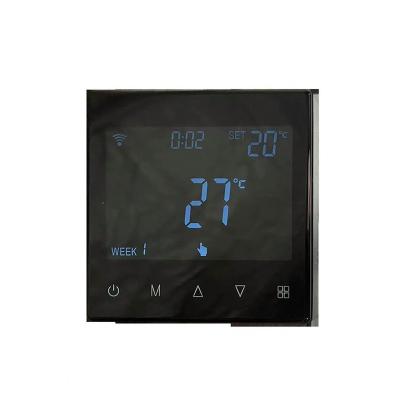 China Modern Latest WIFI Smart LCD Touch Screen Wall Mounted Gas Boiler Thermostat for sale