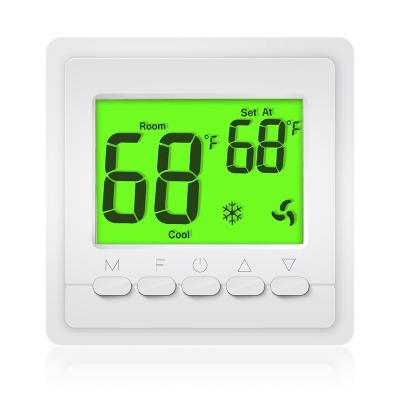 China Modern Programmable New 24V Digital Air Conditioning Temperature Controller Smart Home Temperature Control for sale