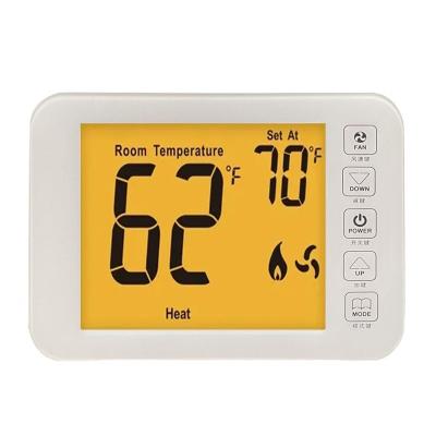 China Modern Smart Wifi Thermostat American Modbus Air Conditioning Temperature Controller LCD Touch Screen Thermostat for sale