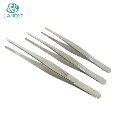 China Surgical and Household Using BISTOURI Stainless Steel Surgical Instruments Tweezer Set Dental Tweezers for sale