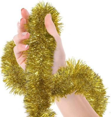 China Beautiful Christmas Tree Tinsel Garland Streamers Celebrate Hanging Holiday, Ceiling Decorations, Indoor & Outdoor Party Supplies for sale