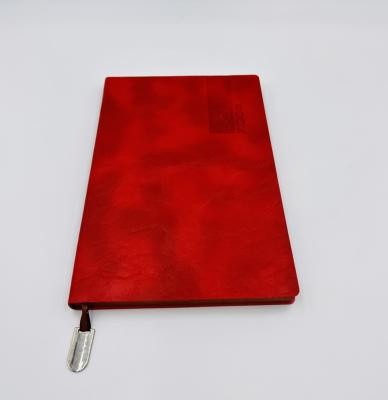 China PU Leather Notebook Classic Customized Lined PU Leather Cover Pages 2023 Journal Notebook for sale