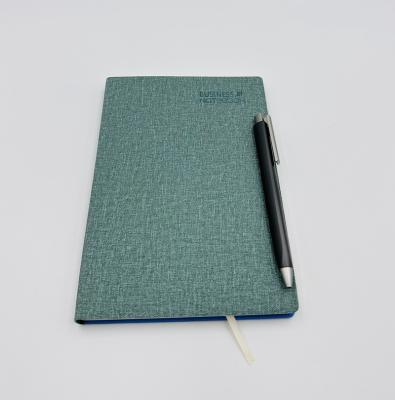 China Staionary Notebook Business Notebook High Quality Fabric Softcover Notebook for sale