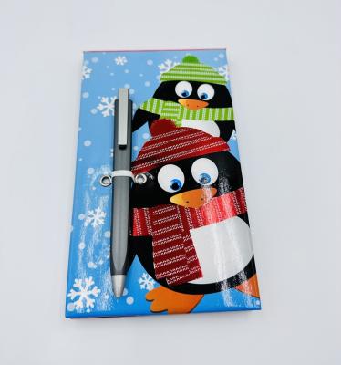 China Vertical Binding Notebook Hardcover Notebook Penguin Style Notebook School Use Notebook for sale