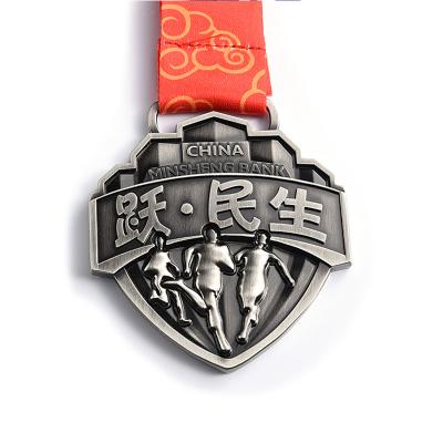 China Delicate Custom Running Medals , Creative Marathon Running Race Medals for sale