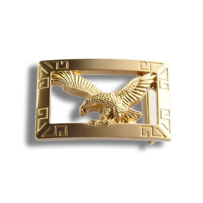 China High Grade Square Eagle Belt Buckles , Custom Cast Belt Buckles for sale