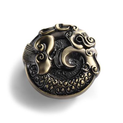 China Russian Style Hand - Carved Metal Belt Buckle Garment Hardware Nickle Free for sale