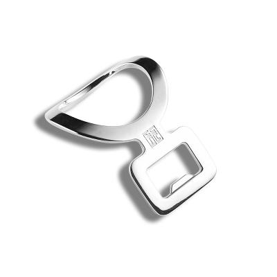 China Stylish Promotional Bottle Opener , Creative Stainless Steel Bottle Opener for sale