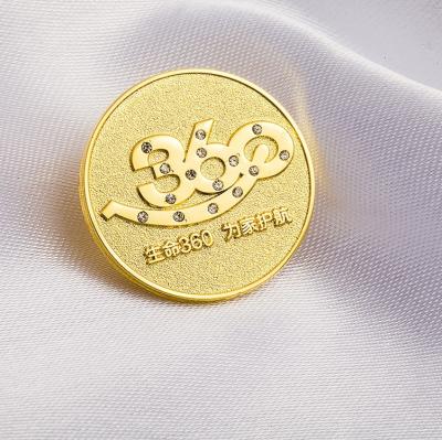 China Custom small metal button pin badge wholesale for sale