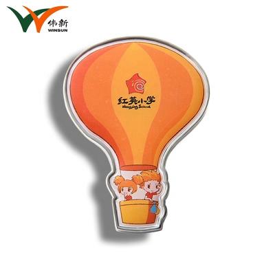 China Epoxidballon-Form-Metallpin-Ausweise für Anzeigen-Korrosionsbeständigkeit zu verkaufen