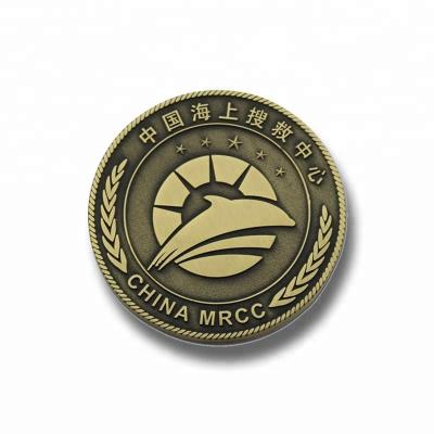 China custom cheap engraved souvenir coin for sale