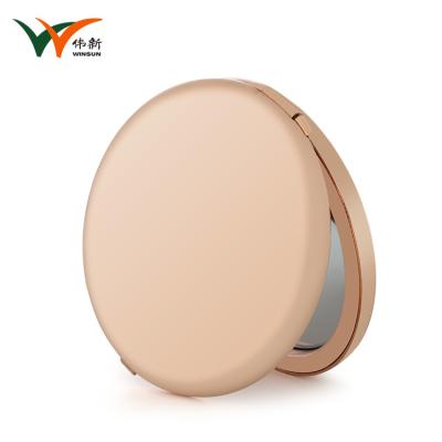 China Personalized Rose Gold Double Sided Compact Mirror / Travel Magnifying Mirror for sale