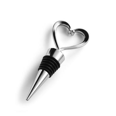 China Custom Made Heart Shaped Wine Stoppers , Funky Champagne Bottle Stopper for sale