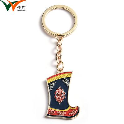 China Geschäft kundenspezifisches geformtes Keychains/Unternehmensschlüsselring-Korrosionsbeständigkeit zu verkaufen