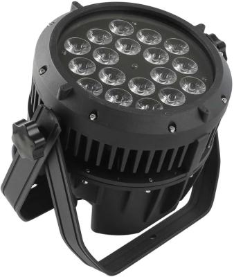 China Outdoor UV Waterproof Club 18X18W RGBWA 6IN1 LED Par Light For Stage Event Show Light for sale