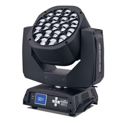 China Stage High Brightness 19X15W RGBW 4In1 Wash Bee Eye Buzz LED Wash Moving Head Light For DJ Event Disco for sale