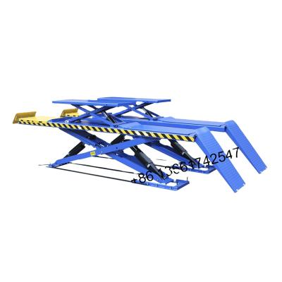 China EU-4.0MSl Super Slim Four Wheel Positioning Shear Lift Machine Alignment Scissor Car Lift 4000kg zu verkaufen