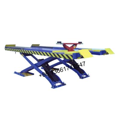 China EU-3.5M4/4.0M4/4.5M4/5.5M4 steel body single layer large shear four-wheel positioning lift (excluding secondary lifting trolley) en venta