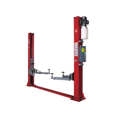 China UE-T40E Automatic Tall Lifts Equipment Fast Lifting 2 Post 2 Base Plate Vehicle Ramp Machine Hydraulic Lift 4000kg for sale