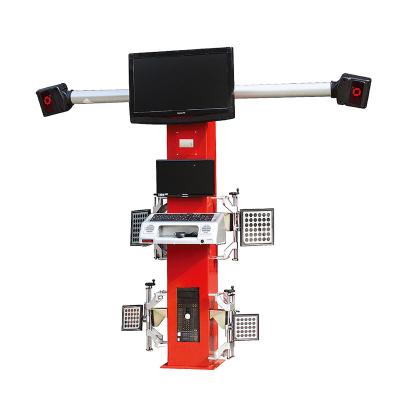 中国 New Design Workshop UE-6002 Auto Video Four Wheel Alignment 3d Alignment System 2250X470X500 Mm Performance 販売のため