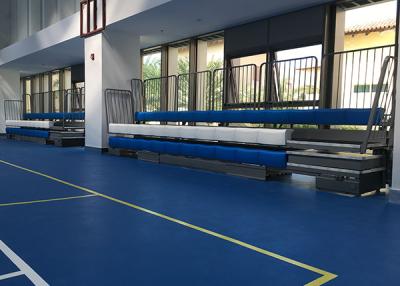 China Burgeon Customized Seat Color Echo Bench Seating For Spectators Retractable Seating for sale