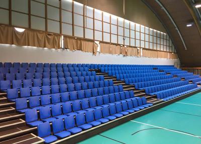 Chine UV Resistant and Customized Seat Color retractable audience seating for Indoor Hall à vendre