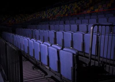 China Estadio desprendible del perfil delgado que asienta el asiento con gradas retractable para las artes interpretativas en venta