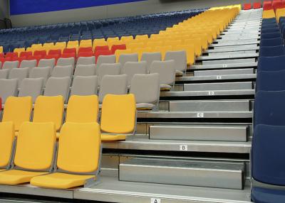 China Customized Sports Arena Seating Manual Control With Optional Mounting Types for sale