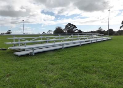 China Safe Fixed Temporary Grandstand , Portable Outdoor Bleachers For Soccer / Football Field for sale