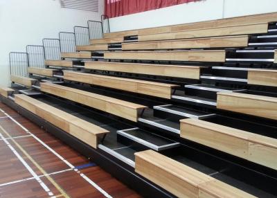 China Customized Modular Grandstands Timber Bench Electrical Control Systems For Spectators for sale