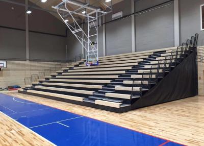 China Travelling Retractable Seating System / Plywood Deck Movable Stadium Seating for sale