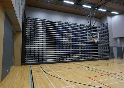 China Indoor Gym Telescopic Tribunes Bleacher with VIP Individual Upholstered Seat for sale