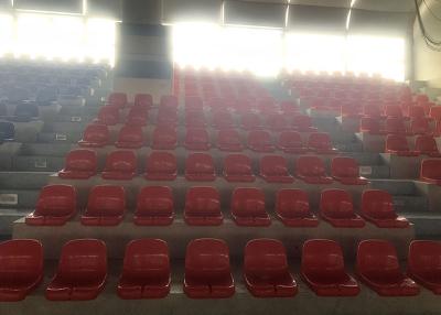 China Custom Stadium Arena Stage Seating Polypropylene Material Comfortable With Back for sale